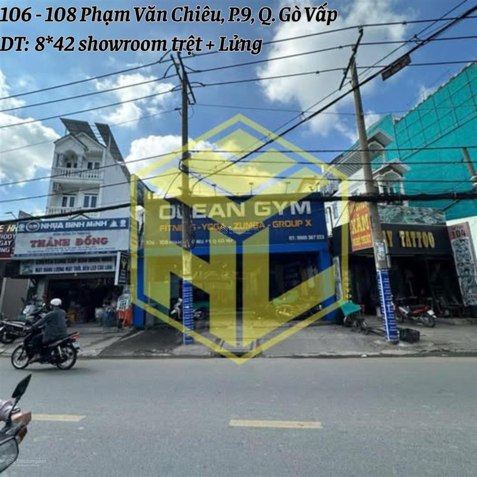 Cho thuê siêu phẩm 4 mặt tiền đường quang trung 40x55m, trống suốt có pccc vị trí có 1 0 2