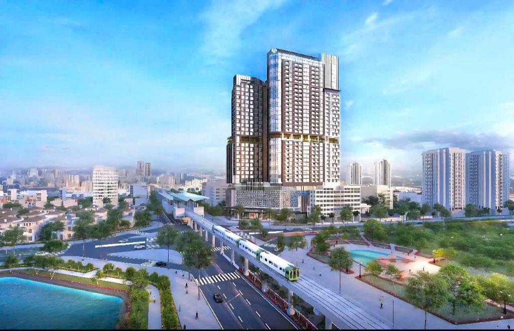 BÁN TOÀ NHÀ VĂN PHÒNG- KHÁCH SẠN NGAY NGÃ TƯ HỒ TÙNG MẬU- LÊ ĐỨC THỌ-6300M- MT 85M- NHỈNH 1000TỶ