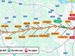 Chính chủ bán lô đất 144.8m2 gần ga metro 5, giá cực tốt