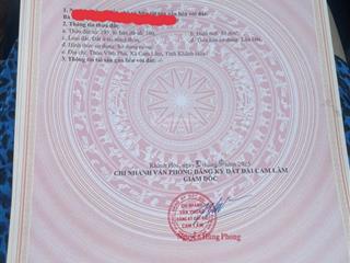 Chỉ 500tr lô đất full thổ cư, qh 2045 đất ở an toàn đầu tư đường ôtô, gần ql1a và kcn suối dầu