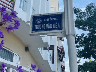 Chính chủ cần bán 2 lô liền kề đường trương văn hiến, khu bãi tắm sơn thuỷ,  0905 783 ***