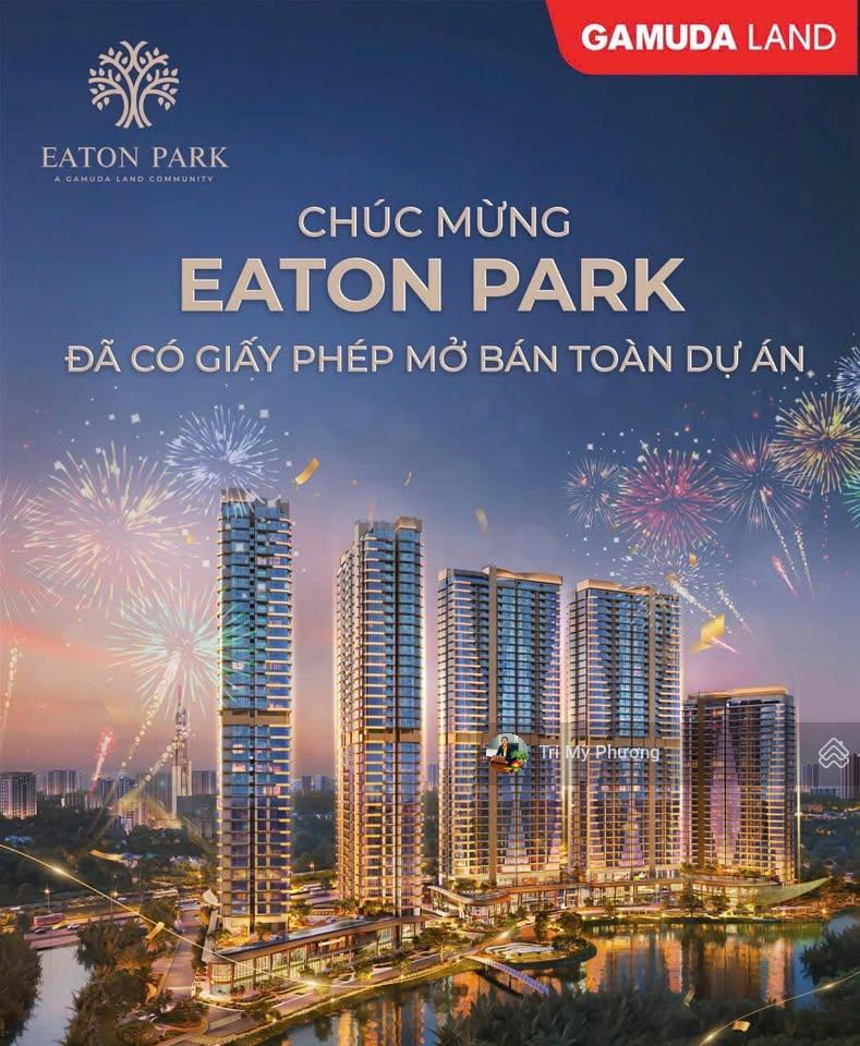 Chuyển nhượng giá tốt  căn hộ 1pn, 2pn, 3pn  eaton park  gamuda land, quận 2