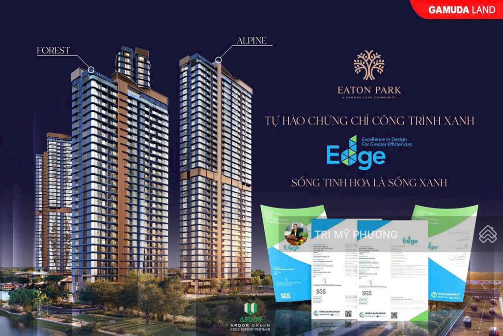 Eaton park  chủ nhà bán nhanh  tháp a6.2x.09  căn 2pn  view pháo hoa quận 1 cực đẹp