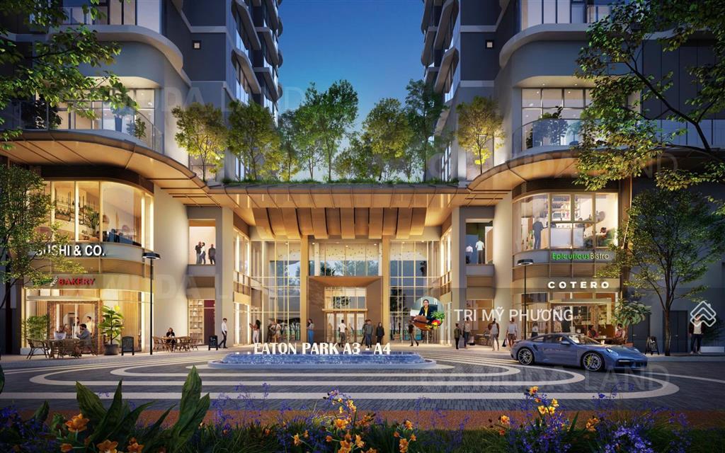 Eaton park  bán căn góc 2pn  view pháo hoa,sân vận động olympic  giá gốc cđt gamuda land, quận 2