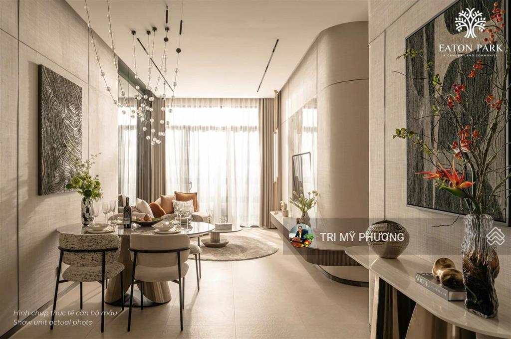 Eaton park  bán căn hộ 3 phòng ngủ góc view pháo hoa quận 1, slot oto định danh riêng, gamuda land