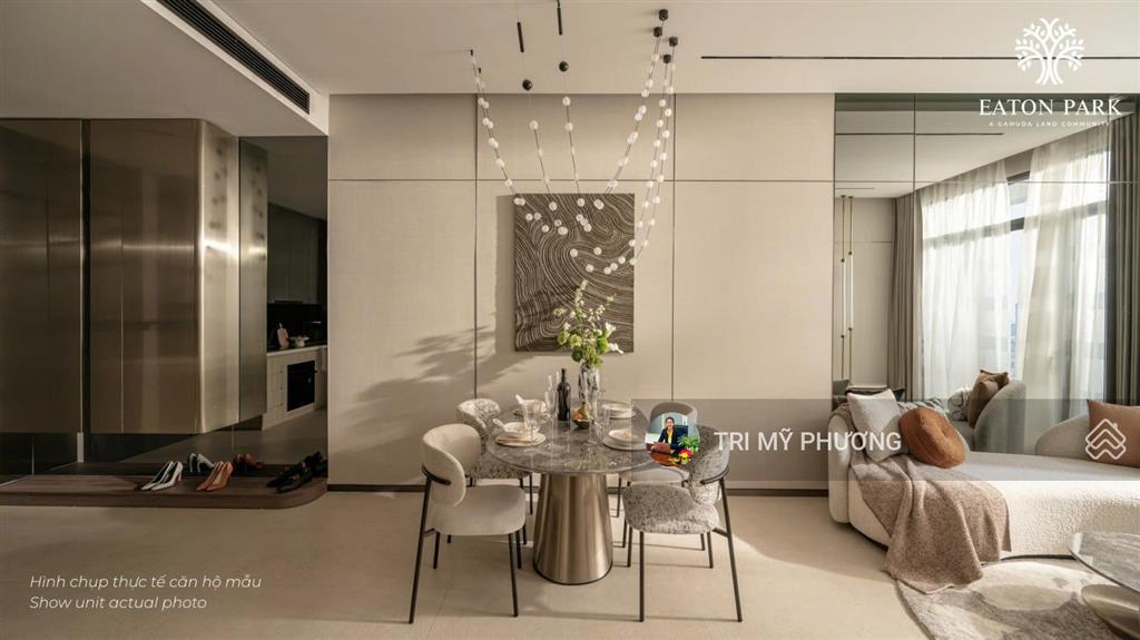 Eaton park  bán căn hộ 3 phòng ngủ góc view pháo hoa quận 1, slot oto định danh riêng, gamuda land