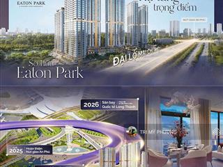 Eaton park  bán căn hộ 3 phòng ngủ góc view pháo hoa quận 1, slot oto định danh riêng, gamuda land