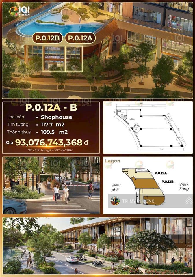 Eaton park  bán shophouse ngay cổng chính dự án  chỉ 4,6 tỷ (5%) ký ngay hđmb  giá gốc gamuda