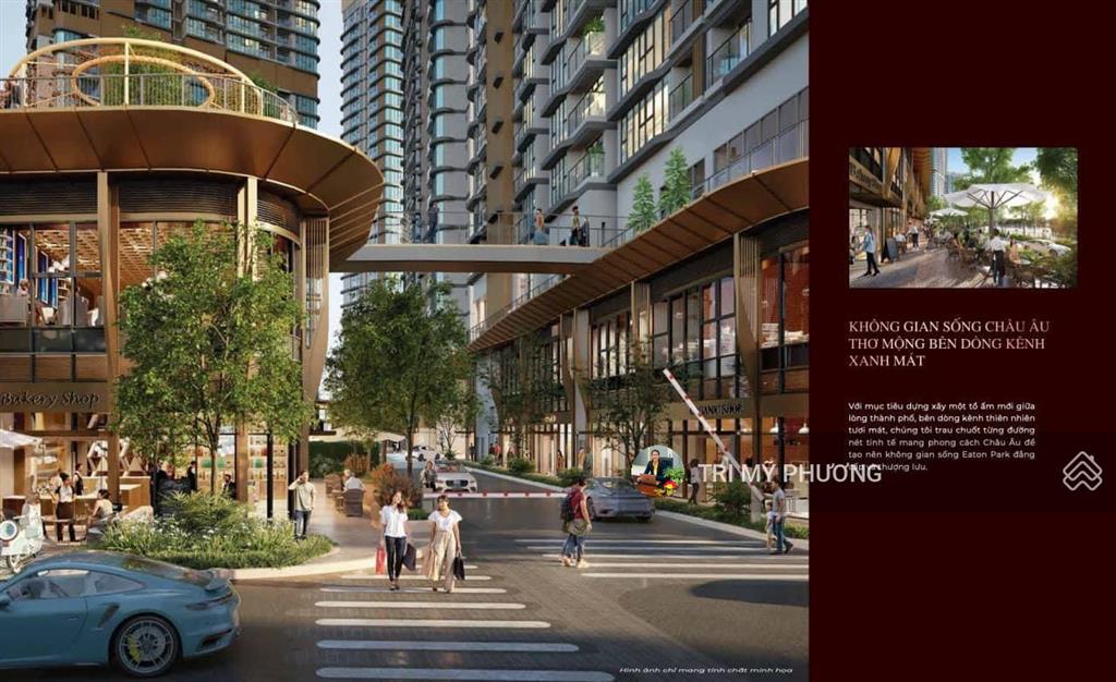 Eaton park  bán shophouse ngay cổng chính dự án  chỉ 4,6 tỷ (5%) ký ngay hđmb  giá gốc gamuda