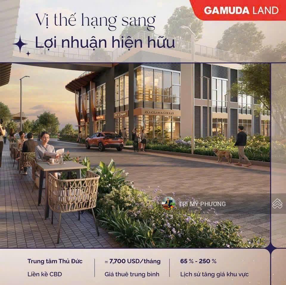 Eaton park  bán shophouse căn góc mặt tiền mai chí thọ, chỉ 3,3 tỷ (5%) sở hữu ngay, giá gốc cđt