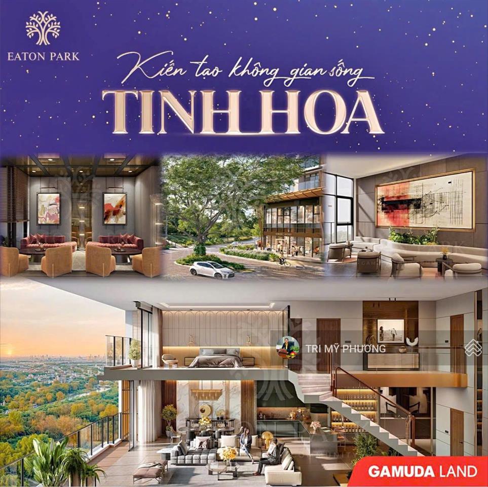 Bán căn shophouse đắt nhất eaton park  ngay đường chính dự án, làm chủ sở hữu chỉ với 7,5 tỷ (5%)