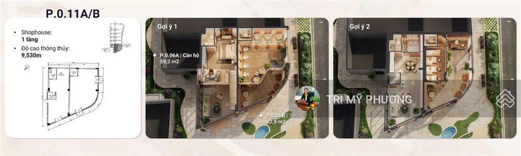 Eaton park  bán căn shophouse view sông  tháp a6.0.03  chỉ 3,4 tỷ (5%) sở hữu ngay  ck hấp dẫn