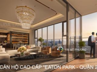 Eaton park  chủ nhà bán căn penthouse  tháp a3.38.01 + hồ bơi riêng  view pháo hoa, svđ olympic