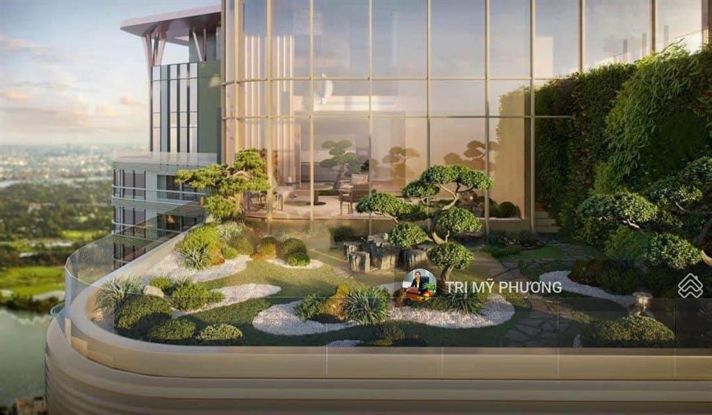 Eaton park  chủ nhà bán căn penthouse đẳng cấp  tháp a6.36.01  view landmark + hồ bơi + sân vườn