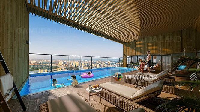 Eaton park  chủ nhà bán căn penthouse đẳng cấp  tháp a6.36.01  view landmark + hồ bơi + sân vườn