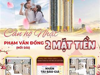 Căn hộ bcons asahi với 3 mặt tiền, giá chỉ 2,5 tỷ căn 2pn, ck 3,75%  ân hạn gốc lãi