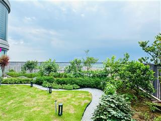 Tòa the landmark ch 88m2 + sân vườn 56m2, khoáng nóng lên căn hộ, tầng trung view thoáng