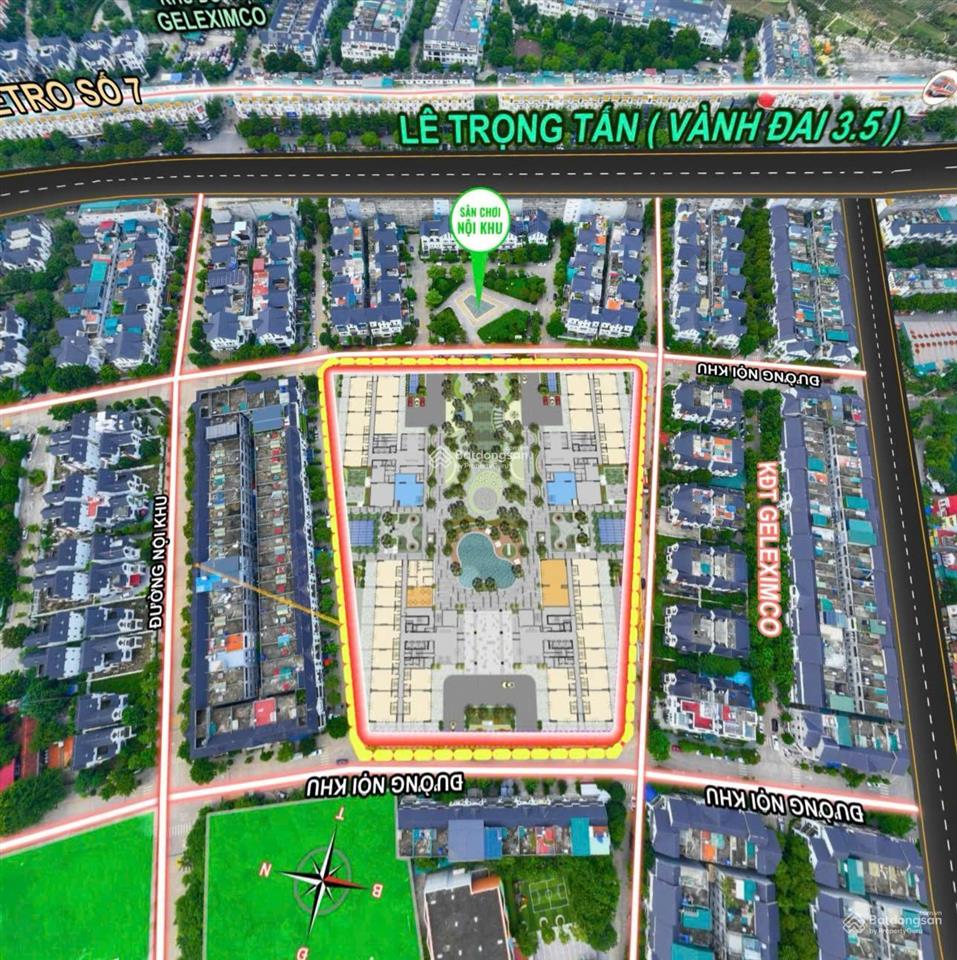 Quỹ căn trực tiếp từ chủ đầu tư dự án an bình home land  cđt gleximco diện tích 68m2 và 93m2