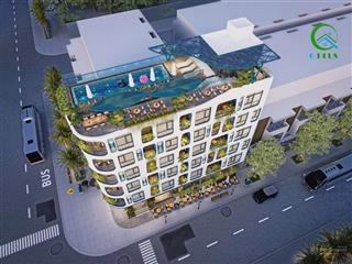Bán khách sạn 9 tầng góc 2 mặt tiền đường hồ nghinh, cách biển 300m, giá bán 70 tỷ