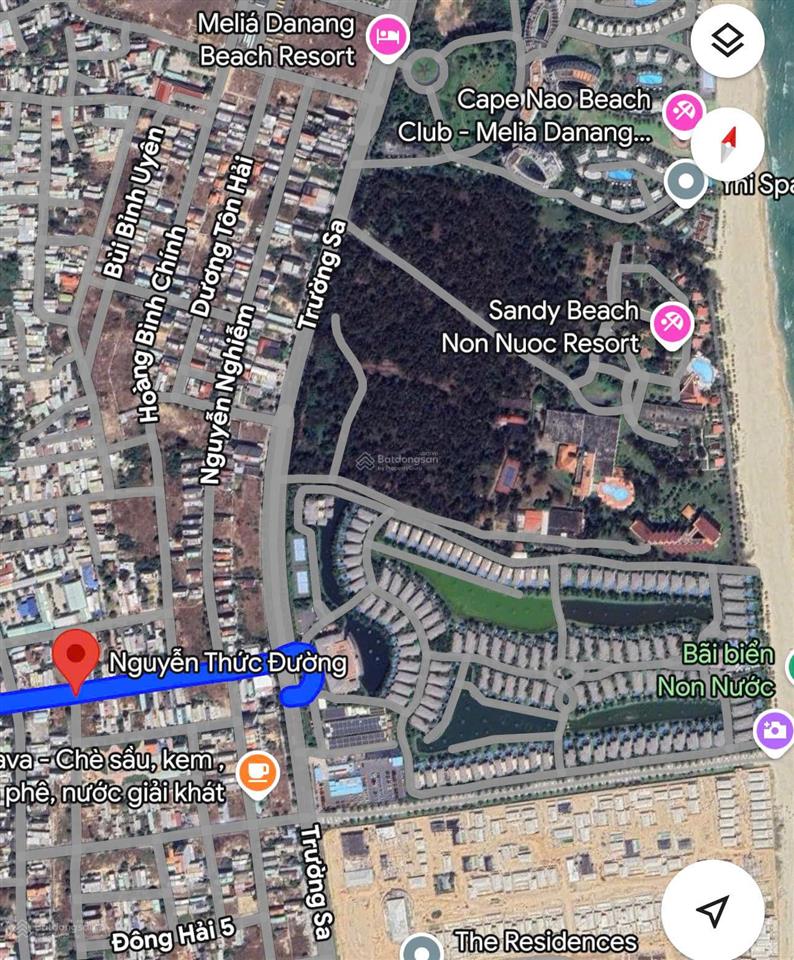 Gía rẻ .bán nhanh lô đất biển đường 10m5 nguyễn thức đường  ngay marriott resort, sát biển