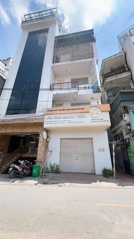 Cc bán nhà mặt phố hoàng ngân 70m2 lô góc 3 thoáng 5 tầng giá chỉ 23.9 tỷ