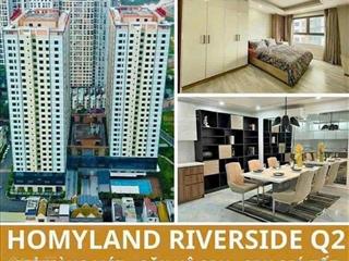 Đơn vị phân phối căn hộ homyland riverside giá tốt nhất thị trường mua trực tiếp cđt chiết khấu cao