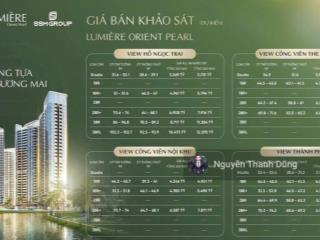 Độc quyền quỹ căn 1pn, 2pn giá tốt dự án lumiere ocean park 1 cuối cùng nhận ck cao