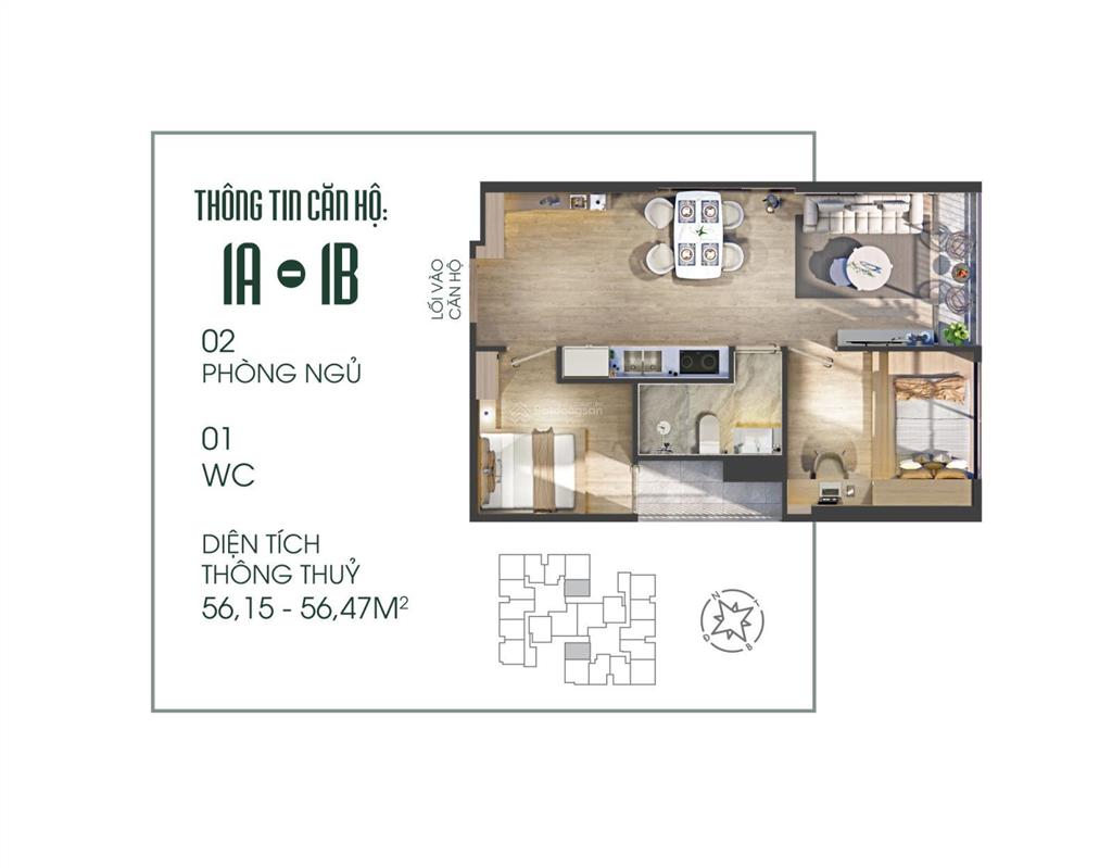 Bán căn 3 pn2wc fibonan quà tặng lên tới 150tr, hsls 0%/18 tháng, ck lên đến 7% giá 5,980 tỷ