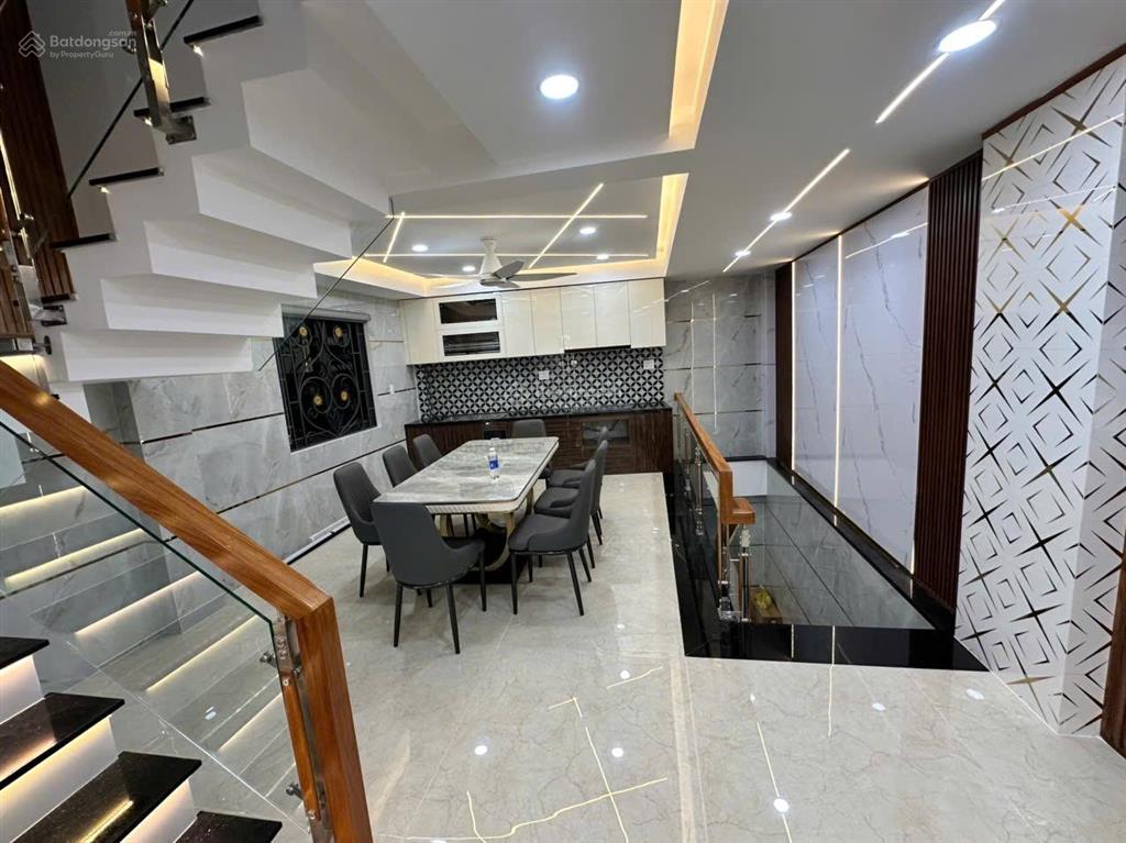 Nhà hẻm xe hơi góc 2 mặt tiền hẻm phan anh 8x12.5m (94m2), trệt lửng 2 lầu sân thượng, giáp tân phú