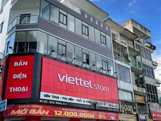 Vị trí hót góc 2mt đường 3/2 quận 10  dt 15 x 7m  cn 107m2  5 tầng  hđt 3 tỷ/năm  giá 50 tỷ