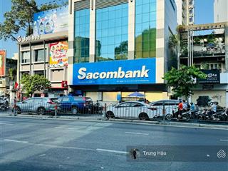 Bán nhà mt nguyễn văn cừ quận 5  dt 15x15m nh 20m  cn 300m2 5 tầng  hđt 328 triệu  giá 105 tỷ