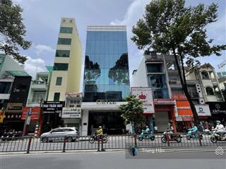 Bán toà building mt đường 3/2 quận 10  dt 8 x 25m  hầm  7 tầng  hđt 420 triệu  giá 80 tỷ