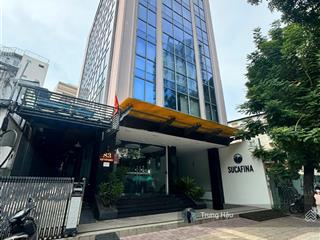 Bán tòa building mt trương định, quận 3. dt 8 x 40m = cn 2.000m2  hầm  8 tầng. giá 110 tỷ