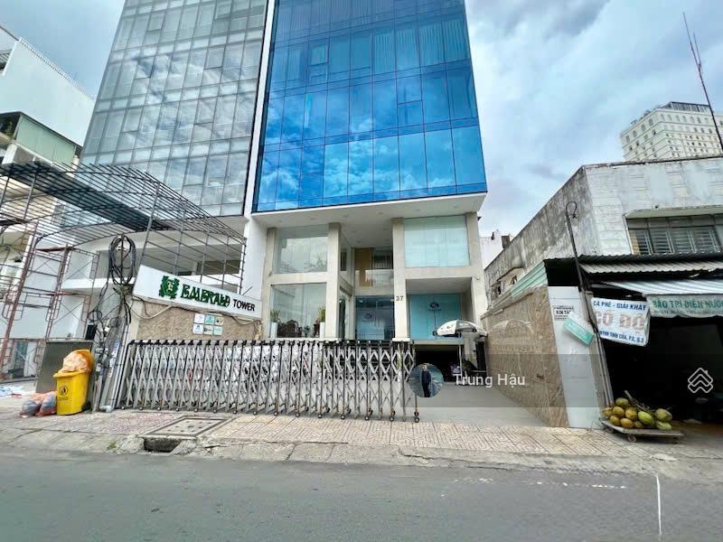Bán toà building mt huỳnh tịnh của quận 3 dt 12 x 20m hầm 8 tầng hđt 650 triệu giá 110 tỷ