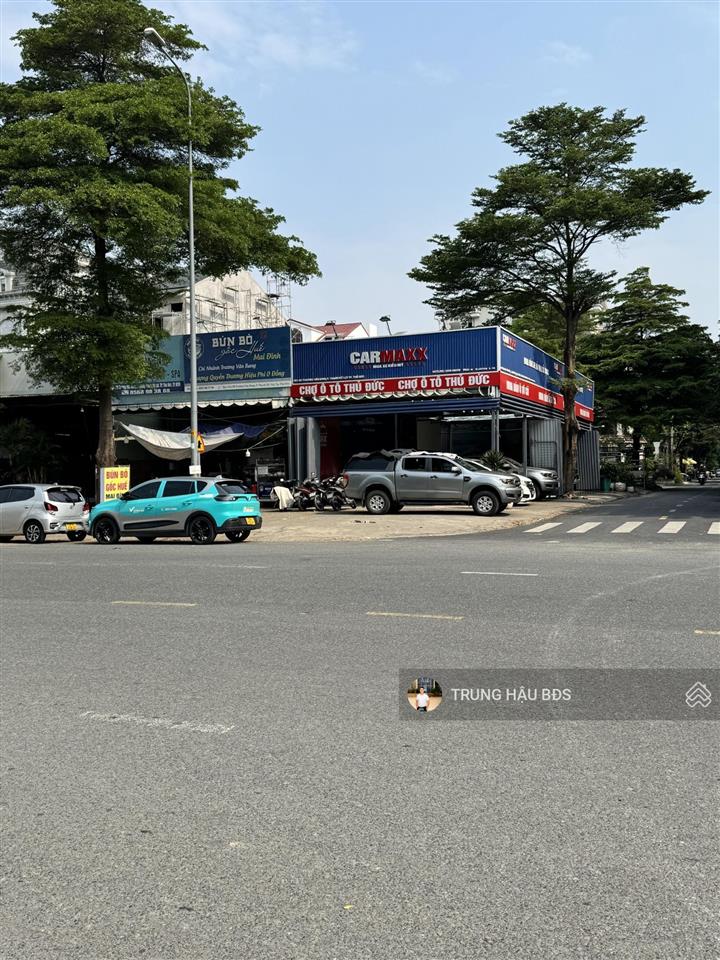 Siêu vị trí góc 2mt trương văn bang quận 2  dt 16x20m  cn 320m2  ctxd 7 tầng  giá 96 tỷ