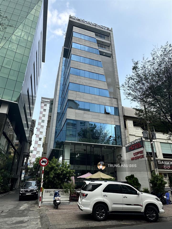 Bán toà nhà mt cao thắng quận 3  dt 9 x 28m  hầm  10 tầng  hđt 600 triệu  giá 150 tỷ