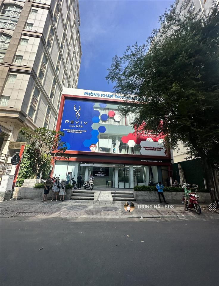 Độc quyền bán nhà mt lý tự trọng quận 1  dt 12 x 22m  cn 264m2  ctxd 12 tầng  giá 175 tỷ