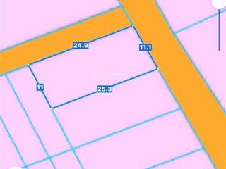 Hot 11m x 25m lô góc 2 mặt tiền mặt trước sân bay long thành, vị trí đẹp, giá đầu tư