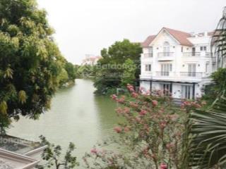 Biệt thự vinhome riverside hoa sữa, long biên view sông thơ mộng 350m2 chỉ 93 tỷ 4 tầng 1 hầm, than