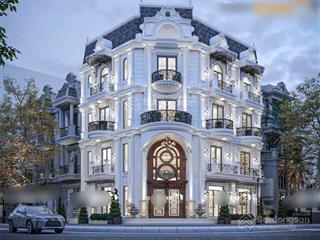 Biệt thự thọ tháp, dịch vọng 210m2,158 tỷ, lô góc 3 mặt thoáng, 8 tầng thang máy, hầm 10 ô tô,để ở