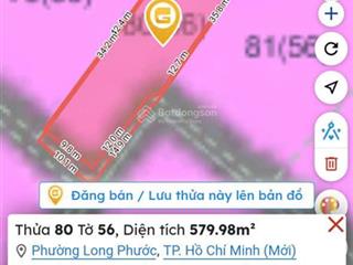 Hàng ngộp. siêu rẻ. lô góc 2 mặt tiền đường số 9. long phước. quận 9.