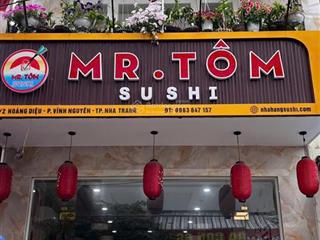 Bán nhà hẻm ô tô hoàng diệu nha trang gần biển đang kinh doanh sushi ổn định