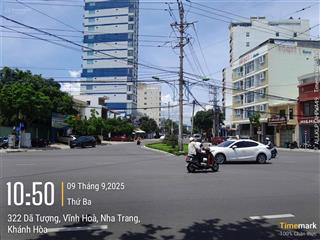 Bán nhanh lô góc 2 mặt tiền đường dã tượng, nha trang cách biển vài bước chân