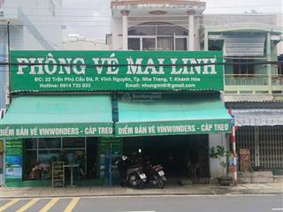 Mặt tiền đường trần phú b đối diện cảng vinpearl vị trí vàng khai thác du lịch giá chỉ 15 tỷ