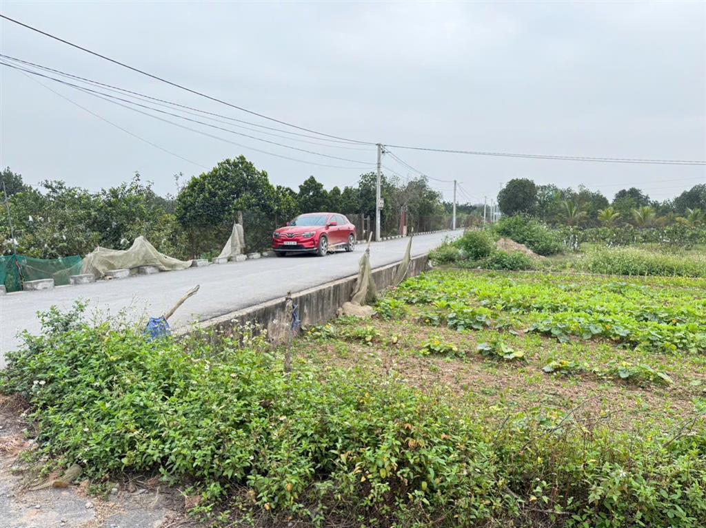 Đất vườn xen kẹt dân cư. sổ hồng pháp lý rõ ràng có thể ở được