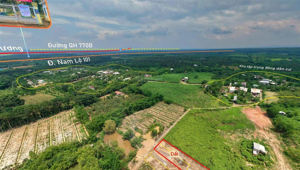 Đất đầu tư la ngà  sát kcn túc trưng  full hồng sẵn thổ cư , giá chủ kẹt bán trước tết