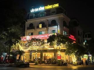 Lô góc mặt tiền khủng hơn 20m. nhà mặt phố hoàng ngân, sân vườn chill. 100m x 5 tầng.