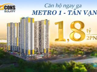 Giỏ hàng 30 căn giá tốt nhất bcons solary | trả trước 285tr sở hữu căn 2pn ngay ga metro, ck 6.1%
