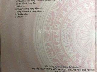 Chính chủ cần bán lô đất tại câu thượng quang hưng an lão,hải phòng