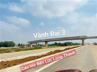 500m2 đất nông nghiệp ngay vòng xoay vành đai 3 & cao tốc bến lức  long thành, giá đầu tư